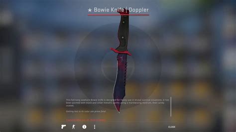 Bowie Knife Doppler Factory New Unboxing Reaction Youtube