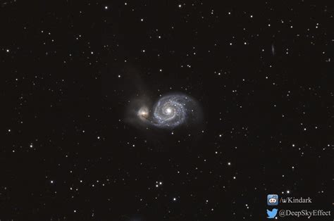 Messier 51 The Whirlpool Galaxy Astrophotography
