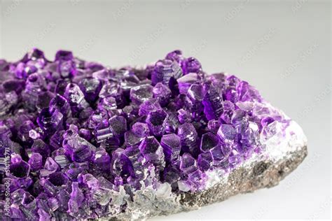 Amethyst Violet Purple Crystal The Texture Of Precious And Semi