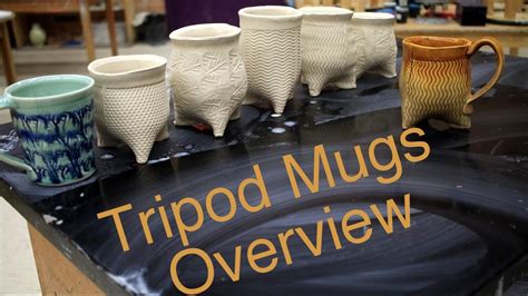 Frost Porcelain Soft Slab Tripod Mugs Overview Pottery 1 Youtube