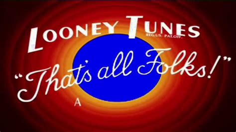 Looney Tunes Thats All Folks Green Screen Youtube