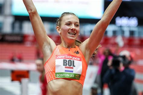 Femke Bol Breaks Her Own World Indoor M Record Canadian Running