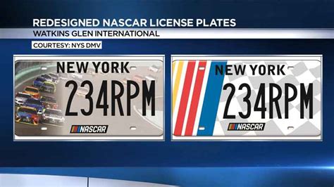 Dmv Unveils New Nascar Plates