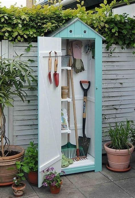 20 Innovative Garden Storage Ideas To Keep Your Yard Tidy In 2020 Small