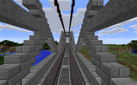 Railroad Bridge Minecraft Map