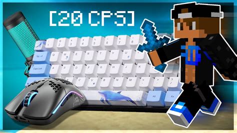 Hypixel Bedwars Asmr 20 Cps I Keyboard And Mouse Sounds With Handcam