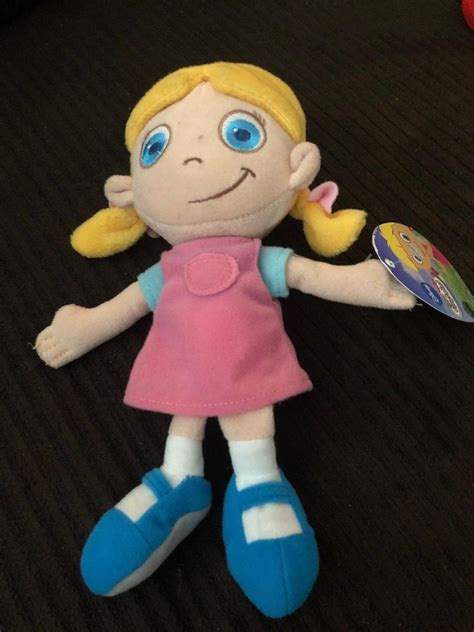 Rare Disney Store Little Einsteins Plush Stuffed Talking Annie Doll 12