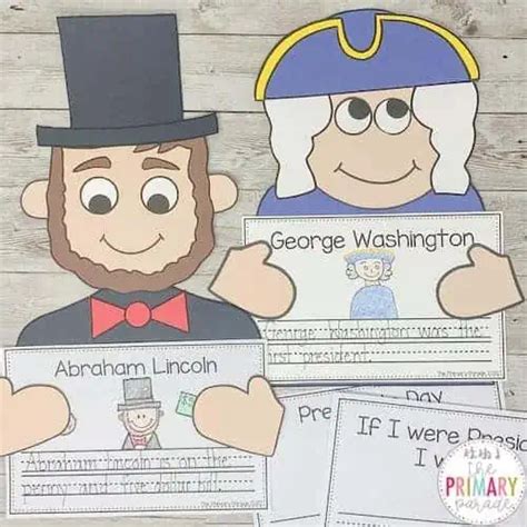 Presidents Day Activities For Preschoolers The Primary Parade