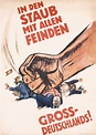 RARE Large Format German WW II Propaganda Poster Plakat
