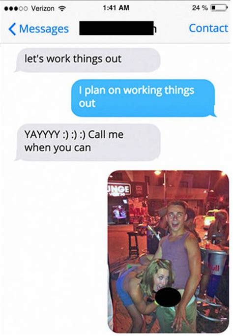 guy has epic response for his cheating ex girlfriend 3 pics