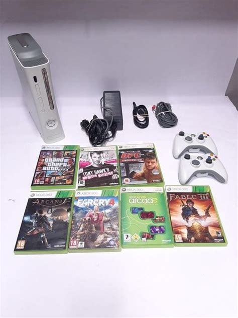 Xbox 360 60gb Console With Games Without Original Box Catawiki