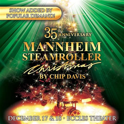 Mannheim Steamroller Christmas Eccles Theater L4lm