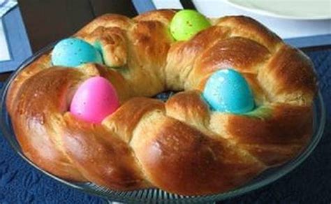 Combine the yeast and sugar in a small bowl and cover with warm water. Italian Easter Bread: Pane di Pasqua Recipe - GRAND VOYAGE ...