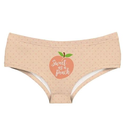 Sweet As A Peach Panties Polkadot Fruit Underwear Ddlg Playground