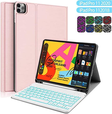 2020 New Ipad Pro 11 Inch Case With Keyboard 7 Colors Uk