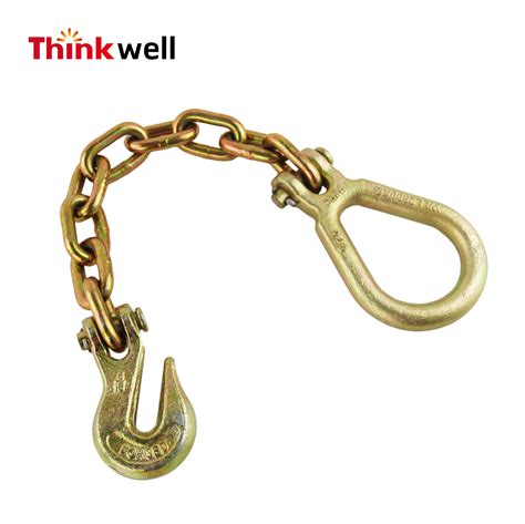 G70 Chain Assemblies With Grab Hook And Clevis Pear Link Buy Chain