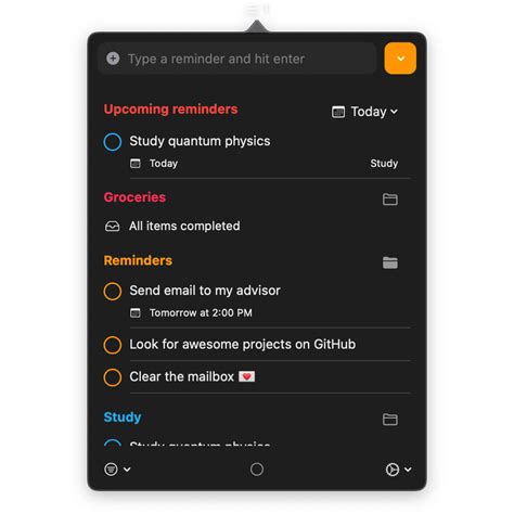 Reminders Menu Bar Die Erinnerungen In Der Mac Menüleiste › Ifunde