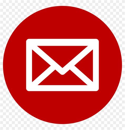 Big Image Email Logo Red Hd Png Download 2400x2400479007 Pngfind