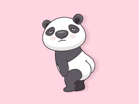 Cute Animated Panda Gif