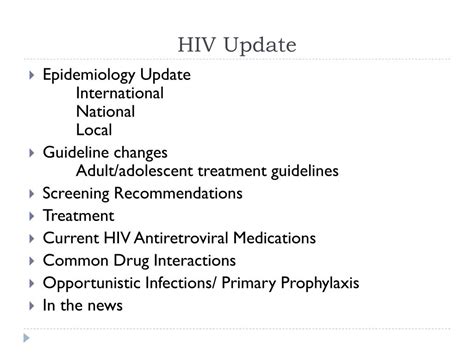 Ppt Hiv Update 2013 Powerpoint Presentation Free Download Id2010042