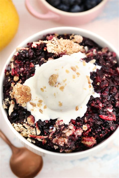 blueberry crisp recipe [video] sweet and savory meals
