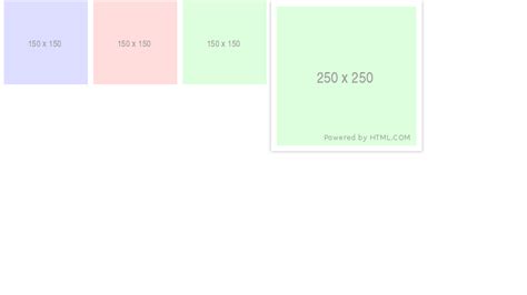 CSS Thumbnail Examples With Effects Css Css Grid Example