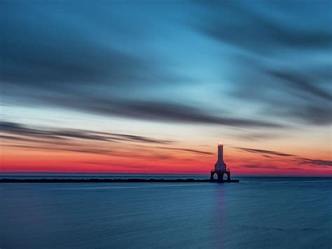Port Washington Lighthouse Photograph By Kristine Hinrichs Pixels
