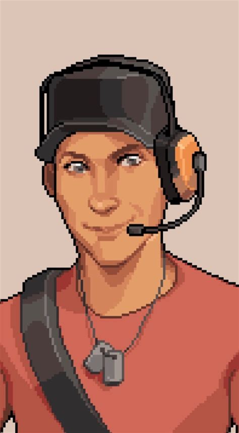 Catghost Finally Finished All Of The Tf2 Pixel Portraits