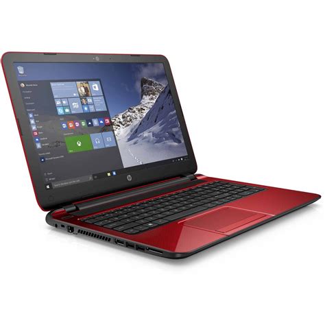 Hp Flyer Red 156 Inch Laptop Intel Pentium Quad Core N3540 Processor