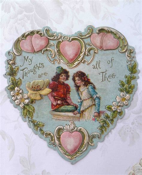 the happy honeybee vintage valentine cards the real thing