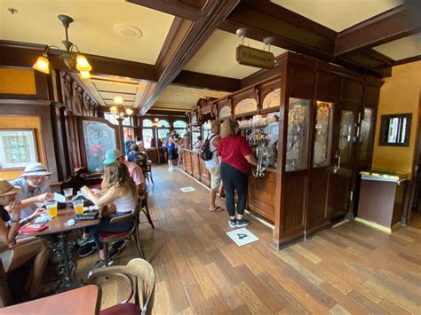 Photos New Socially Distanced Drinking At Rose Crown Dining Room At Epcot Wdw News Today