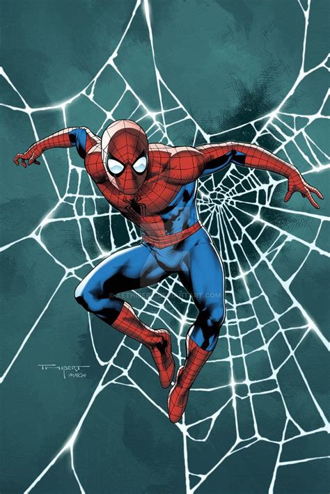 Spiderman With Web By Aethibert On Deviantart In 2023 Spiderman