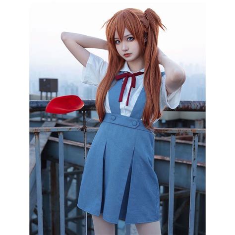 Eva Cosplay Japanese Anime Evangelion Asuka Langley Soryu Tokyo Ayanami