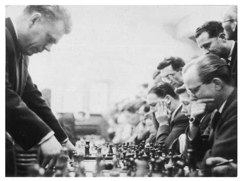 Serious Thought At A Chess Match Photographic Print Henry Grant