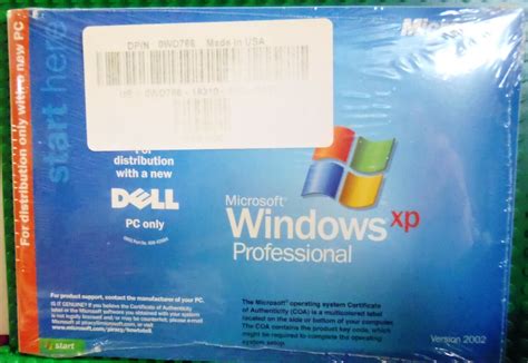 Dell Windows Xp Professional Service Pack 2 Reinstallation Cd Sp2 New