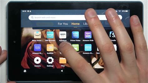 How To Take Screenshot On Amazon Fire 7 Capture Screen Youtube