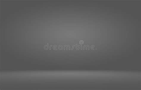 Empty White And Grey Studio Backdrop Background Stock Illustration