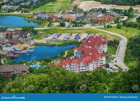 Blue Mountain Resort And Village During The Summer In Collingwood