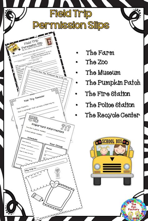 Print A Copy Of The Appropriate Field Trip Form Fill In The Date Cost