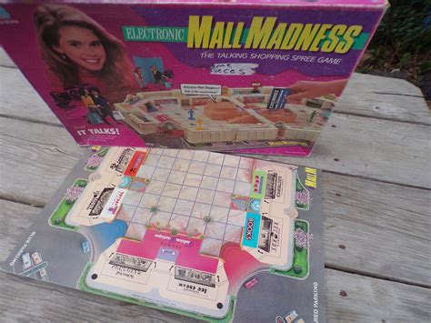 Vtg Electronic Mall Madness Game Game Board Only Game Part Etsy