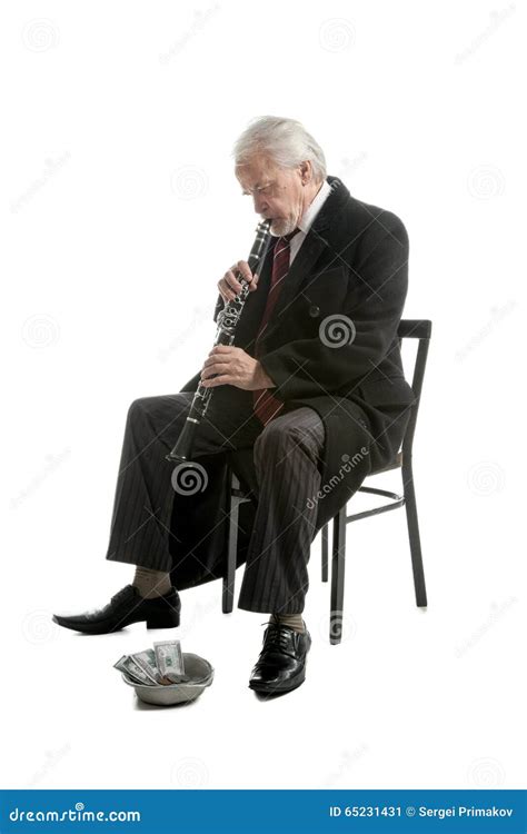 Man Playing Clarinet Stock Image Image Of Person People 65231431