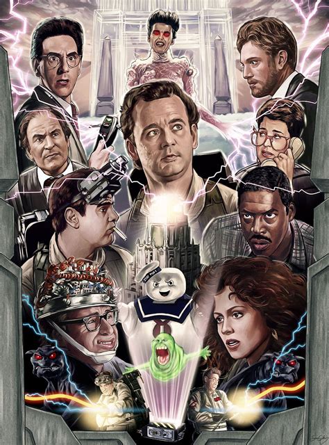 Ghostbusters Pop Culture Art Ghostbusters Movie Posters