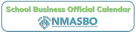 business manager calendar new mexico association of school business officials
