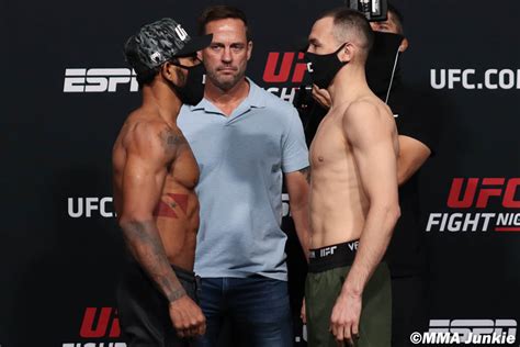 Photos Ufc Fight Night 188 Official Weigh Ins And Faceoffs