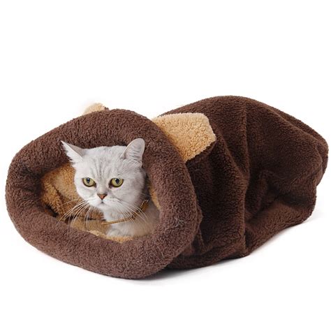 Cute Warm Mouse Shaped Sphynx Cat Bed Mat Cave