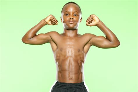 Boy Kid With Abs Nike Dri Fit Big Kids Boys Training Shorts