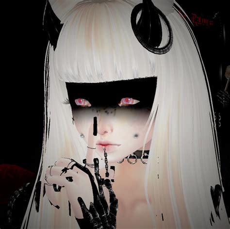 pfp gothic anime dark anime girl aesthetic icon reverasite