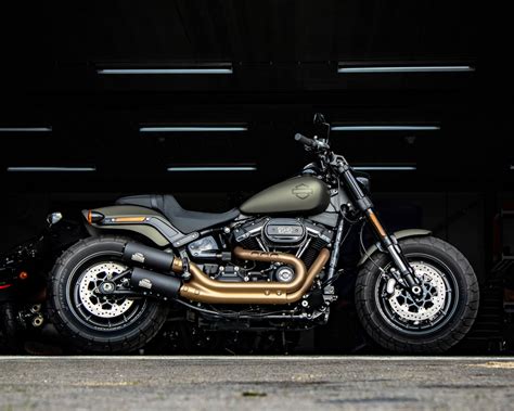 Harley Davidson Fat Bob Exhaust Dr Jekill And Mr Hyde