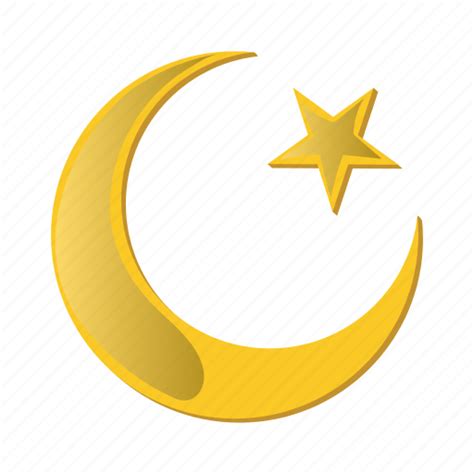 Arabic Cartoon Crescent Islam Moon Muslim Star Icon Download On