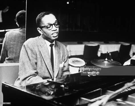 American Jazz Pianist Billy Taylor Performs At The Hickory House